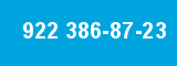 922 386-87-23